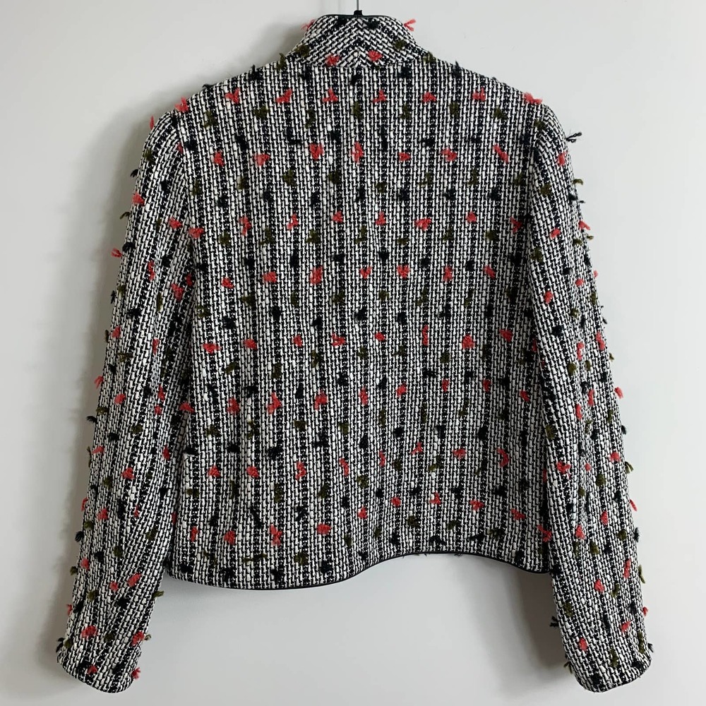 Doncaster Silk Tweed Blazer Size 2 - Picture 2 of 10